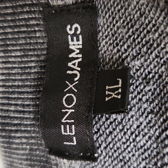 LenoxJames gray long sleeve acid wash  crewneck  sweatshirt - Picture 5 of 8